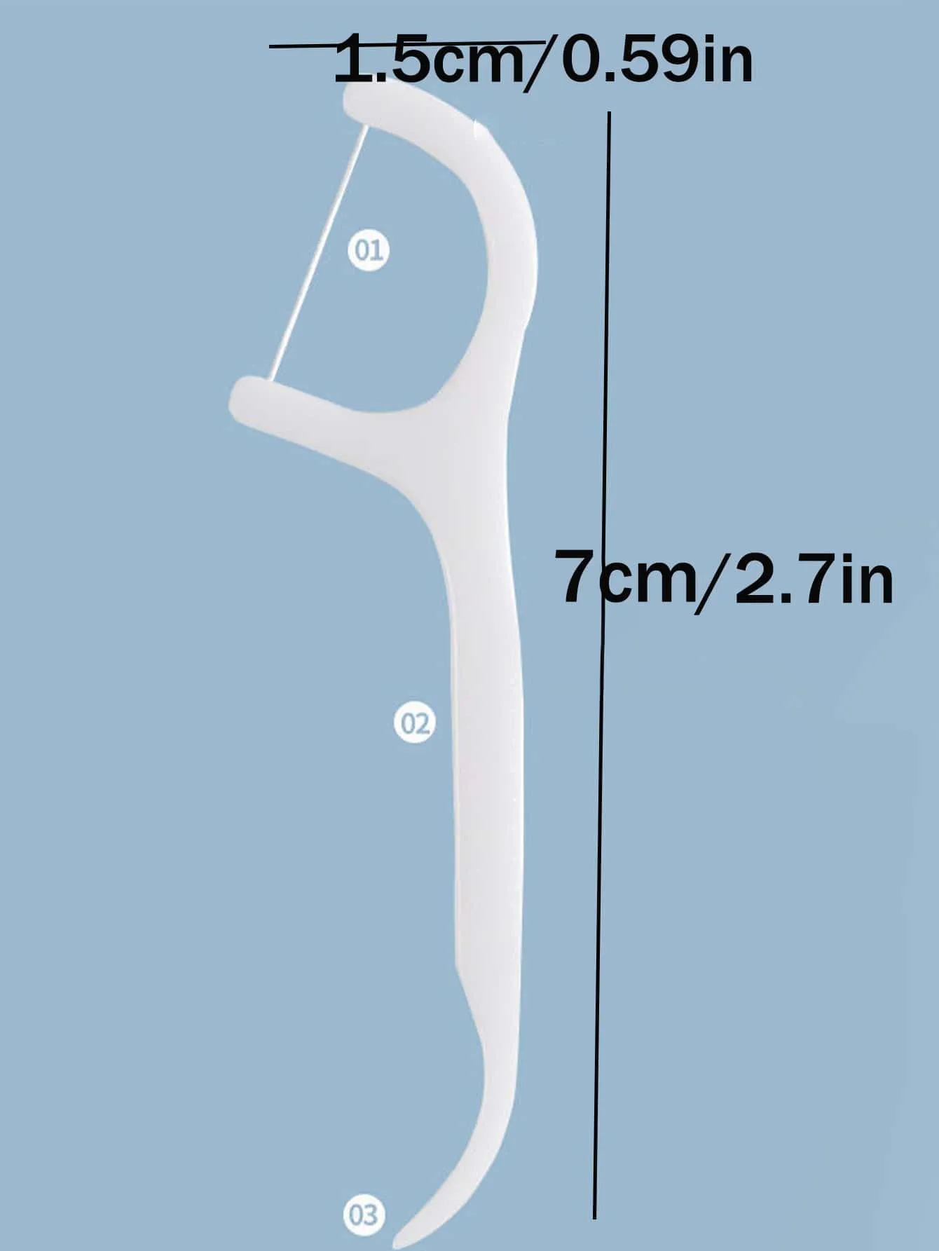 50-150pcs Dental Floss Pick, Toothpick, Fine Tooth Flosser, Floss Case, Portable Floss Stick
