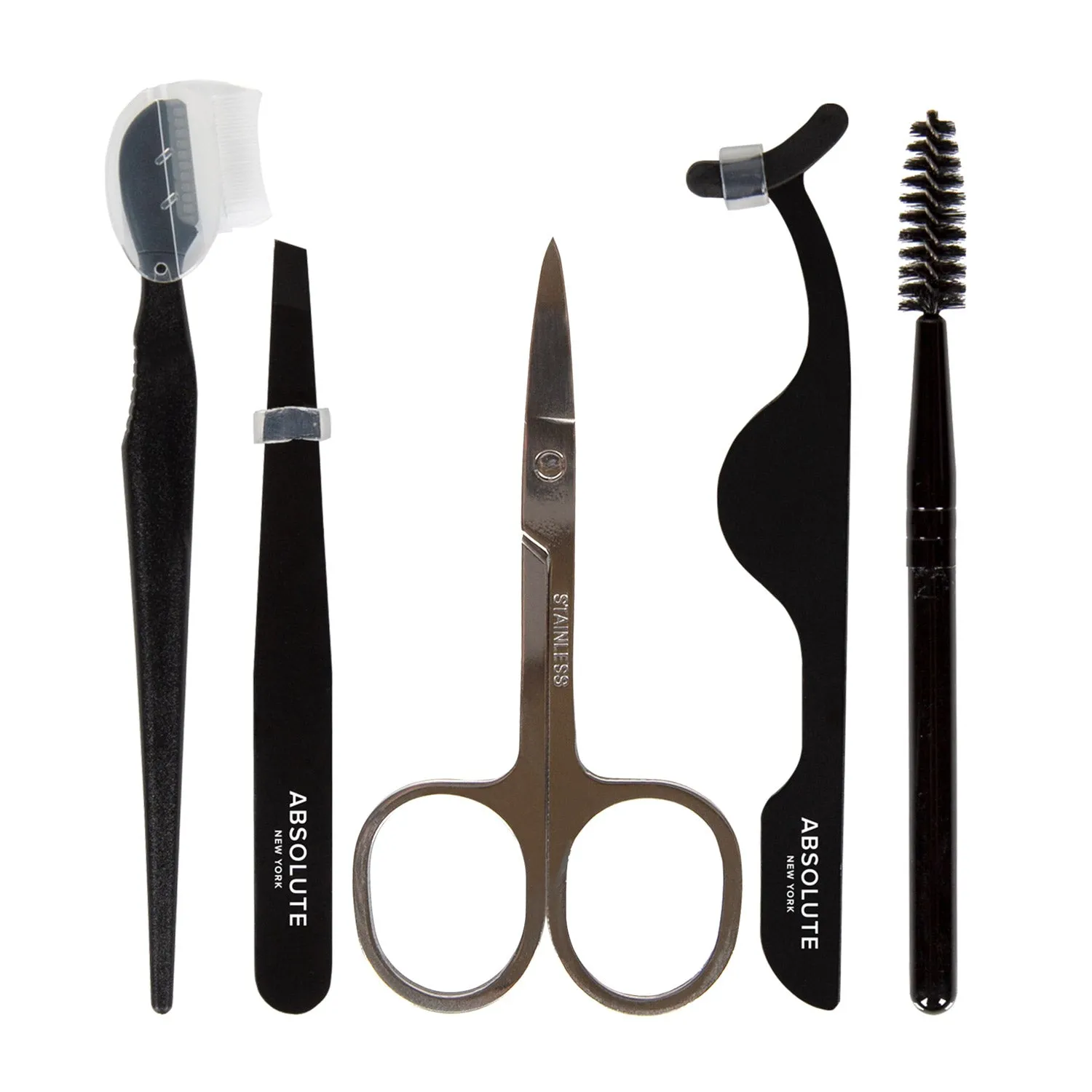 Absolute New York Sculpted Brow n Lash Applicator Kit 5 Pieces