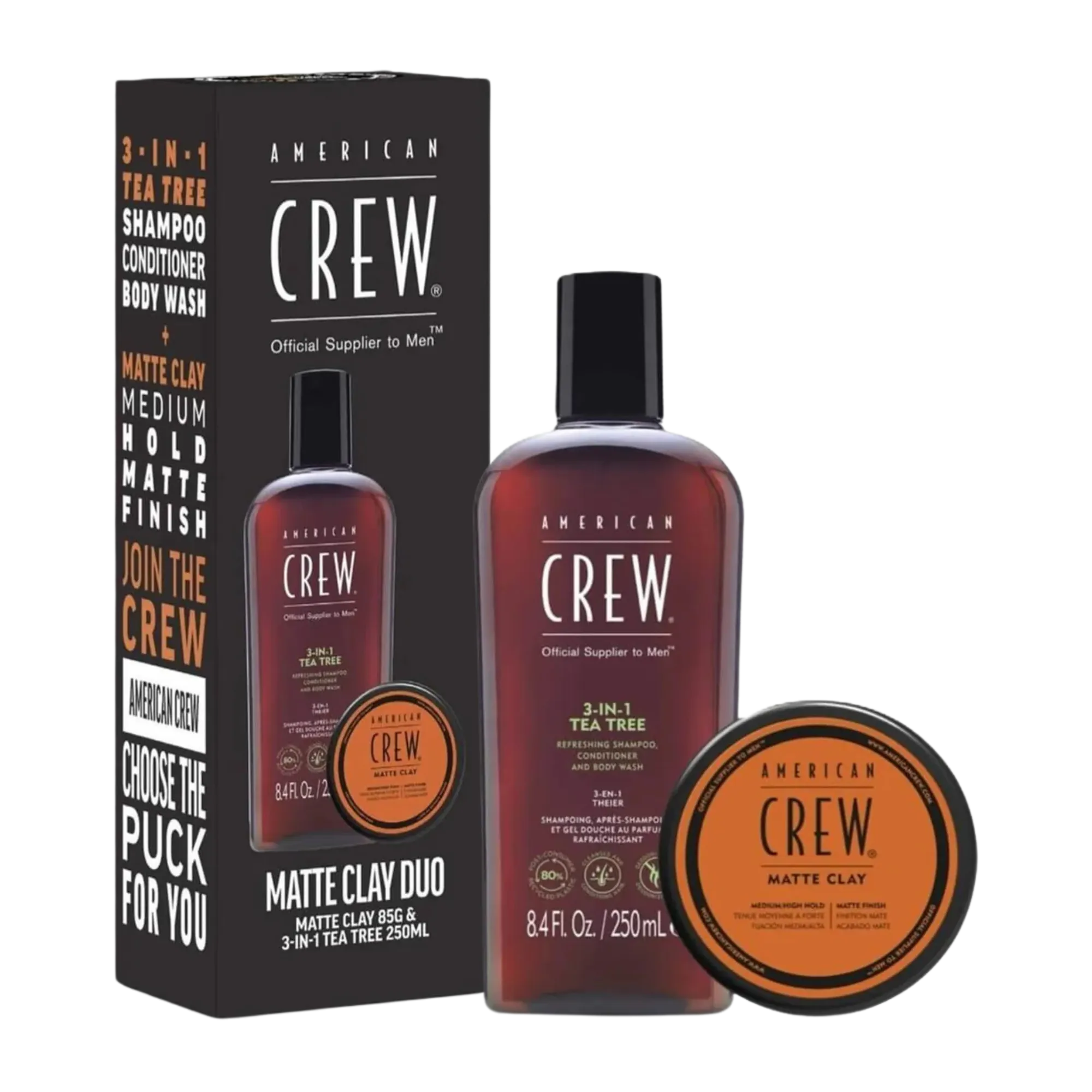 American Crew Matte Clay Duo Gift Pack
