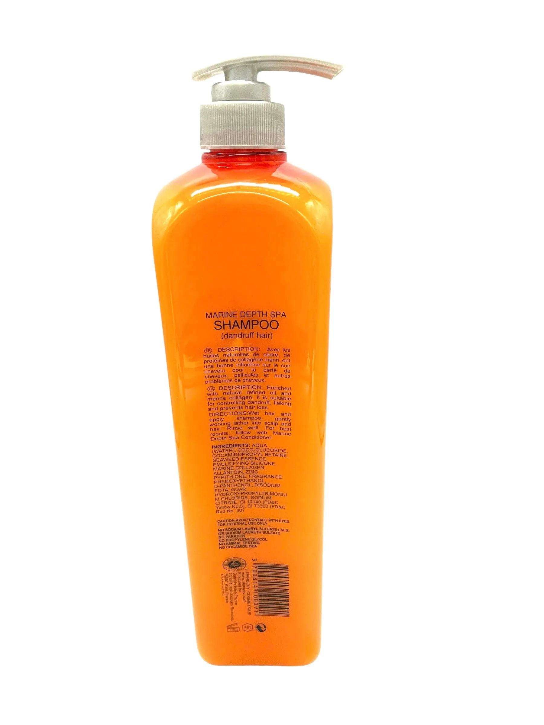 Angel Professional Water Depth Spa Shampoo Dandruff Hair