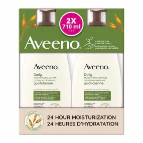Aveeno Daily Moisturizing Lotion 710 ml Pack Of 2