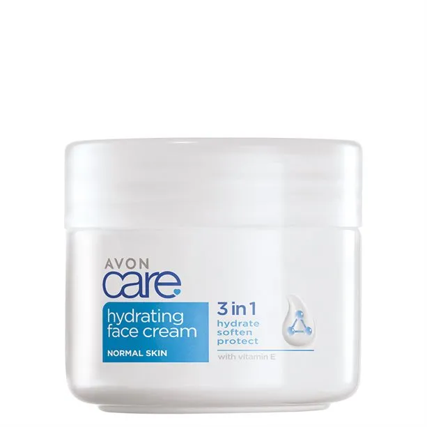 Avon Care 100ml Hydrating Face Cream for Normal Skin - Moisturizing and Nourishing Skincare