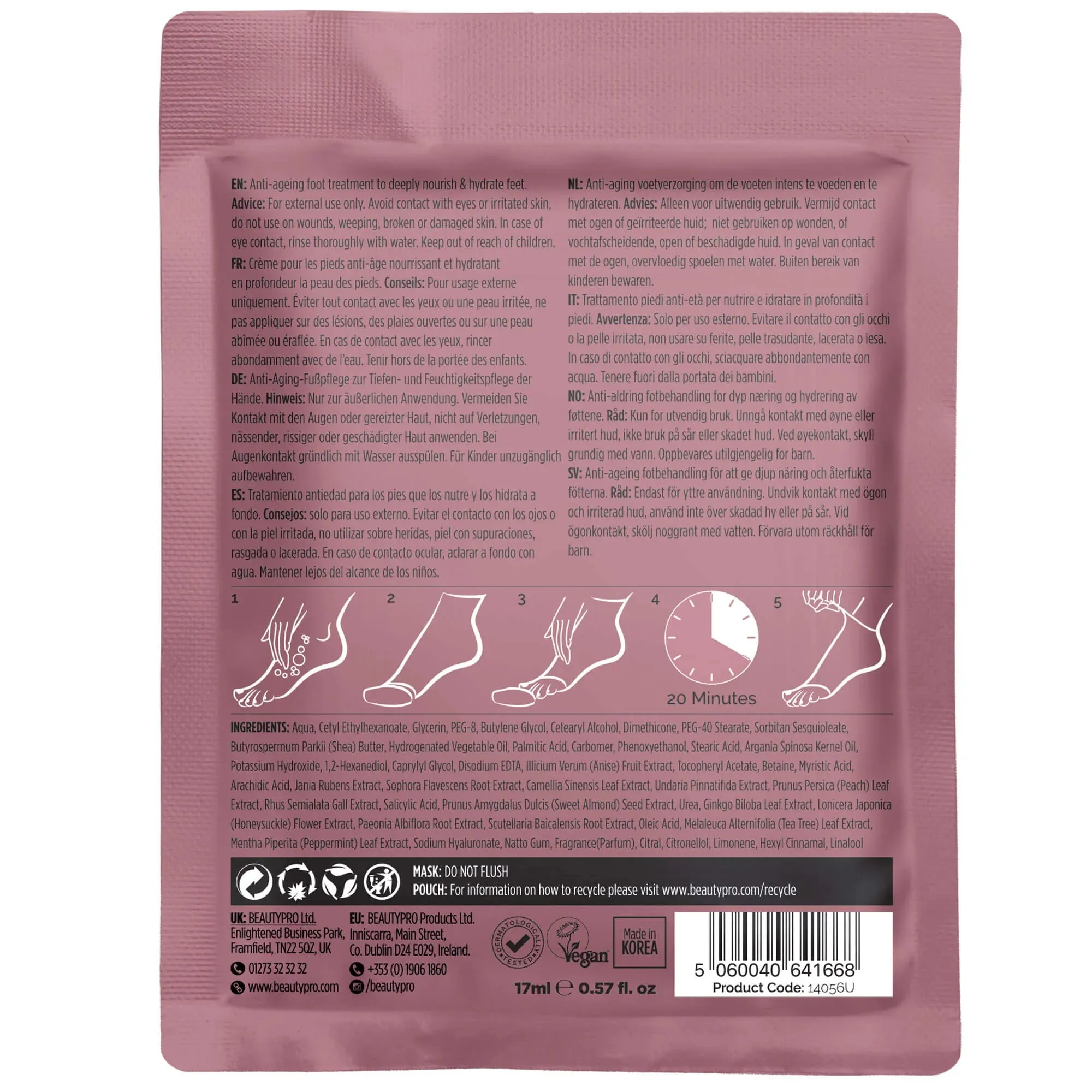 Beautypro - Foot Treatment Mask