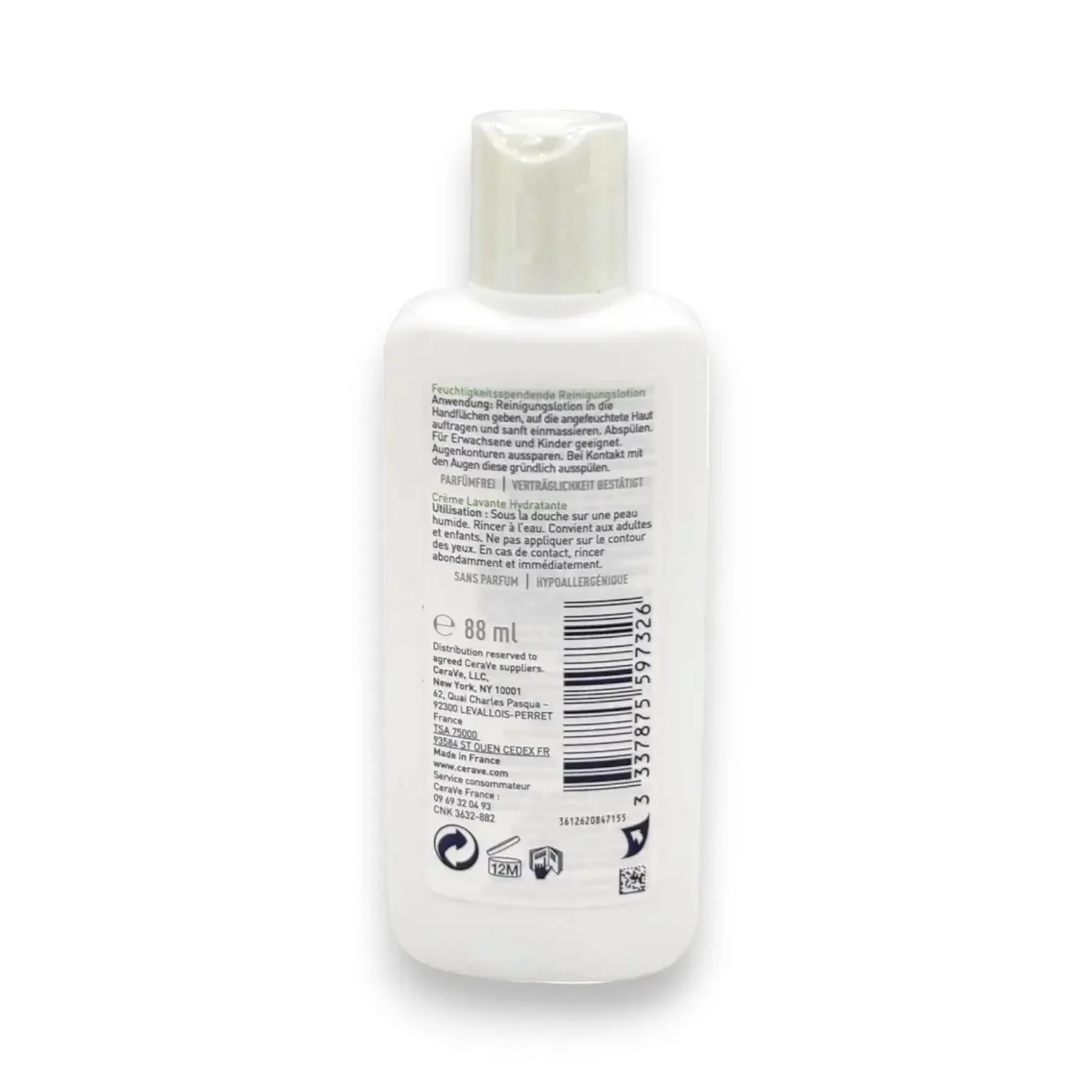 CeraVe Hydrating Cleanser and Moisturizing Lotion 88ml