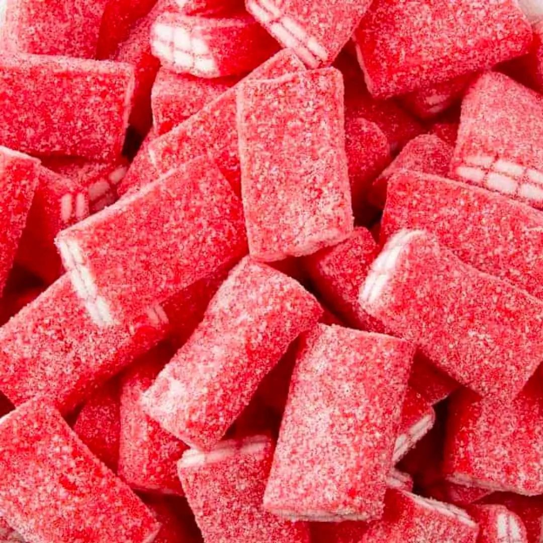 Chunky Funkeez Strawberry Bricks 200g