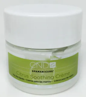 Citrus Soothing Creme * CND Spamanicure