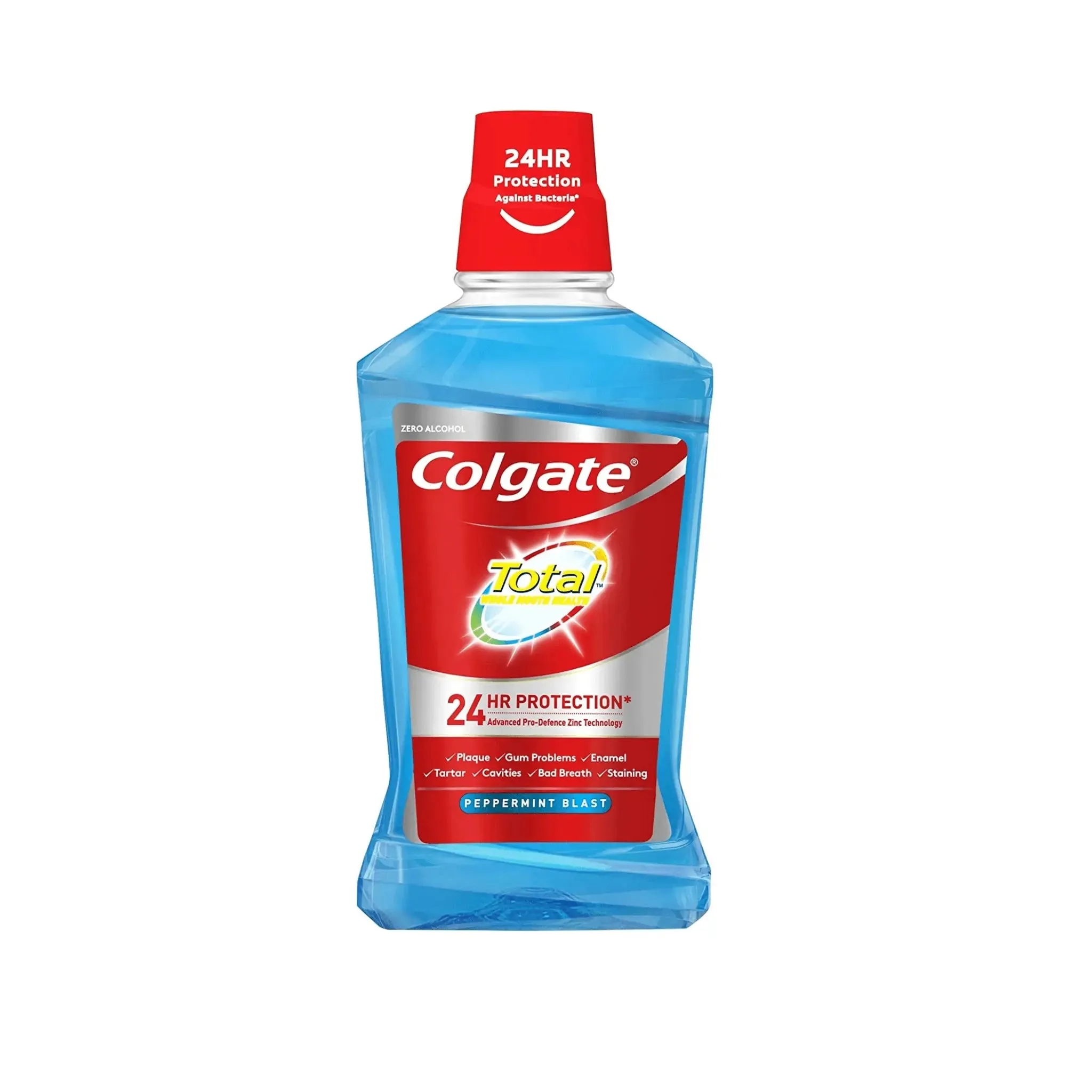 Colgate Total Peppermint Blast Mouthwash 500ml