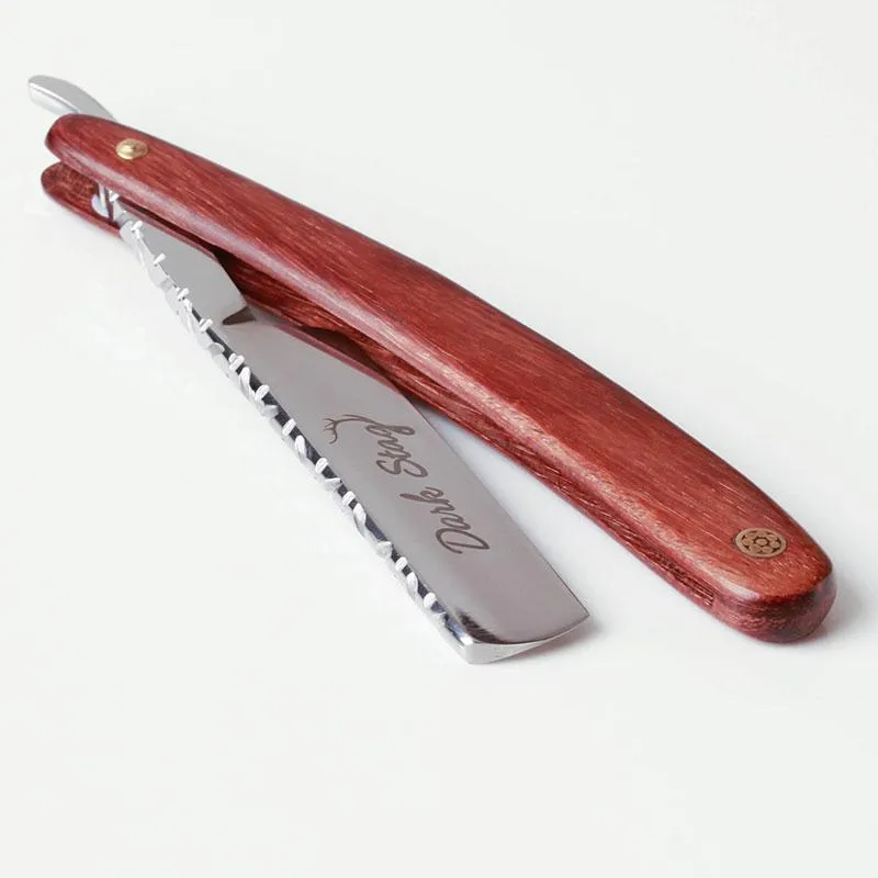 Dark Stag Wood Cut Throat Razor