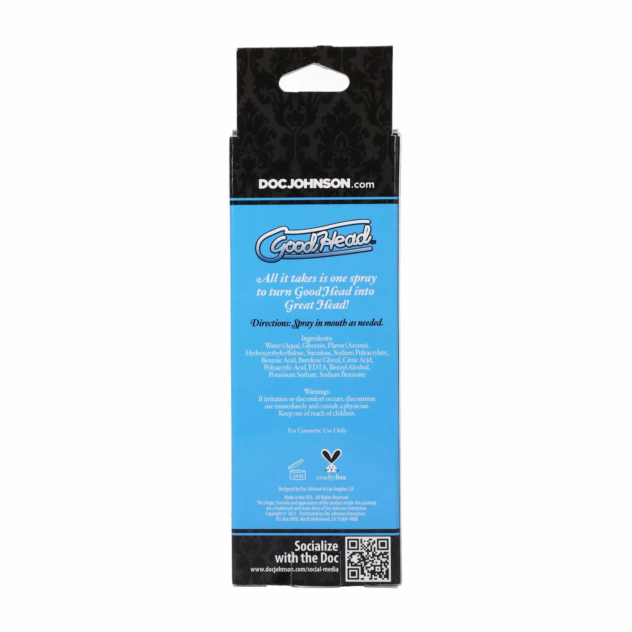 Doc Johnson GoodHead Juicy Head Dry Mouth Spray
