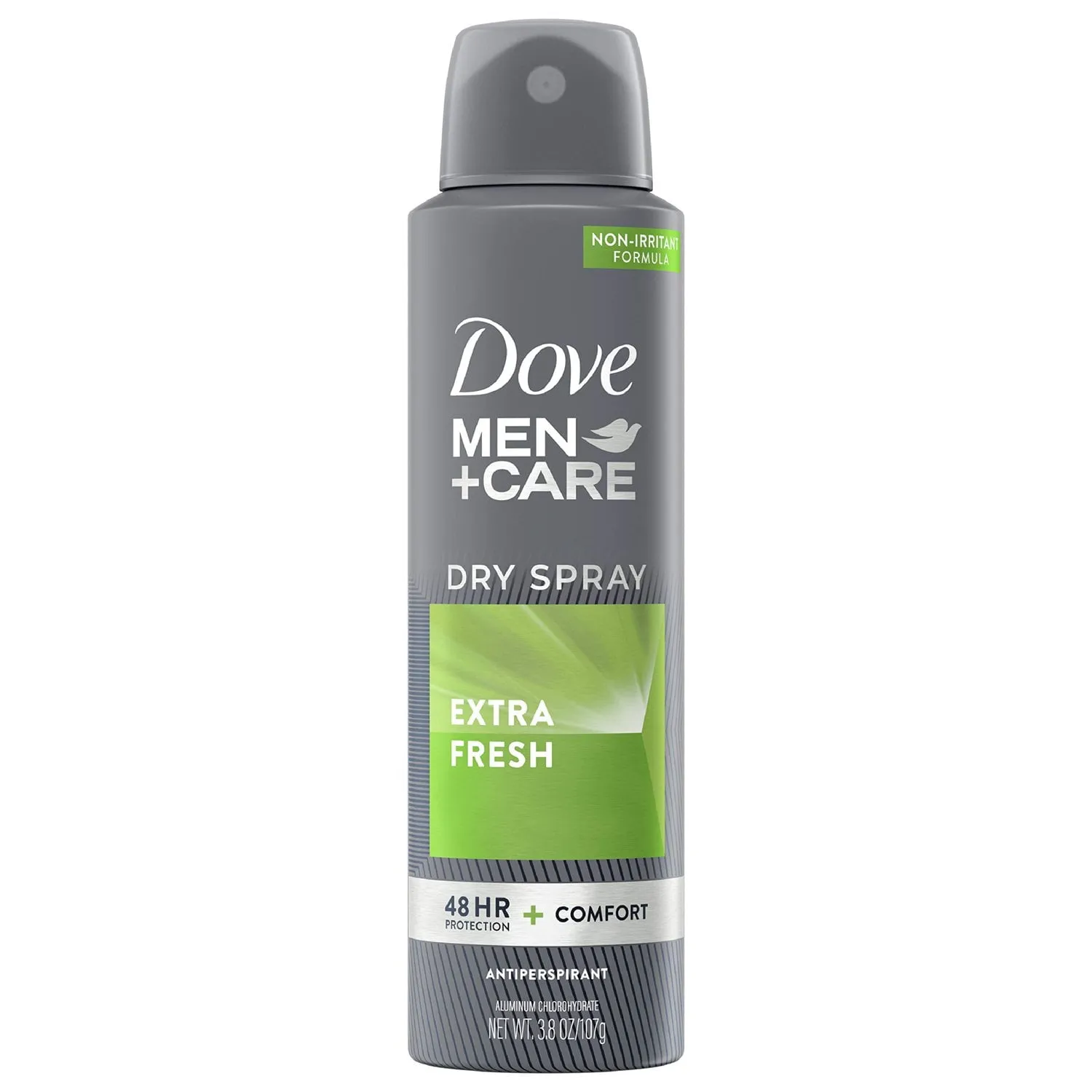 Dove Men Care Extra Fresh Long Lasting Antiperspirant Deodorant Dry Spray, Citrus, 3.8 oz
