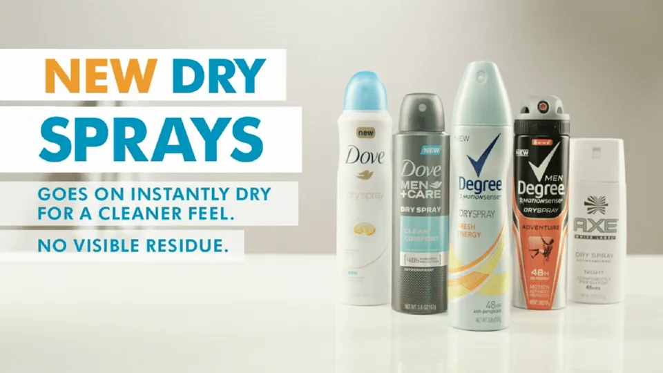 Dove Men Care Extra Fresh Long Lasting Antiperspirant Deodorant Dry Spray, Citrus, 3.8 oz