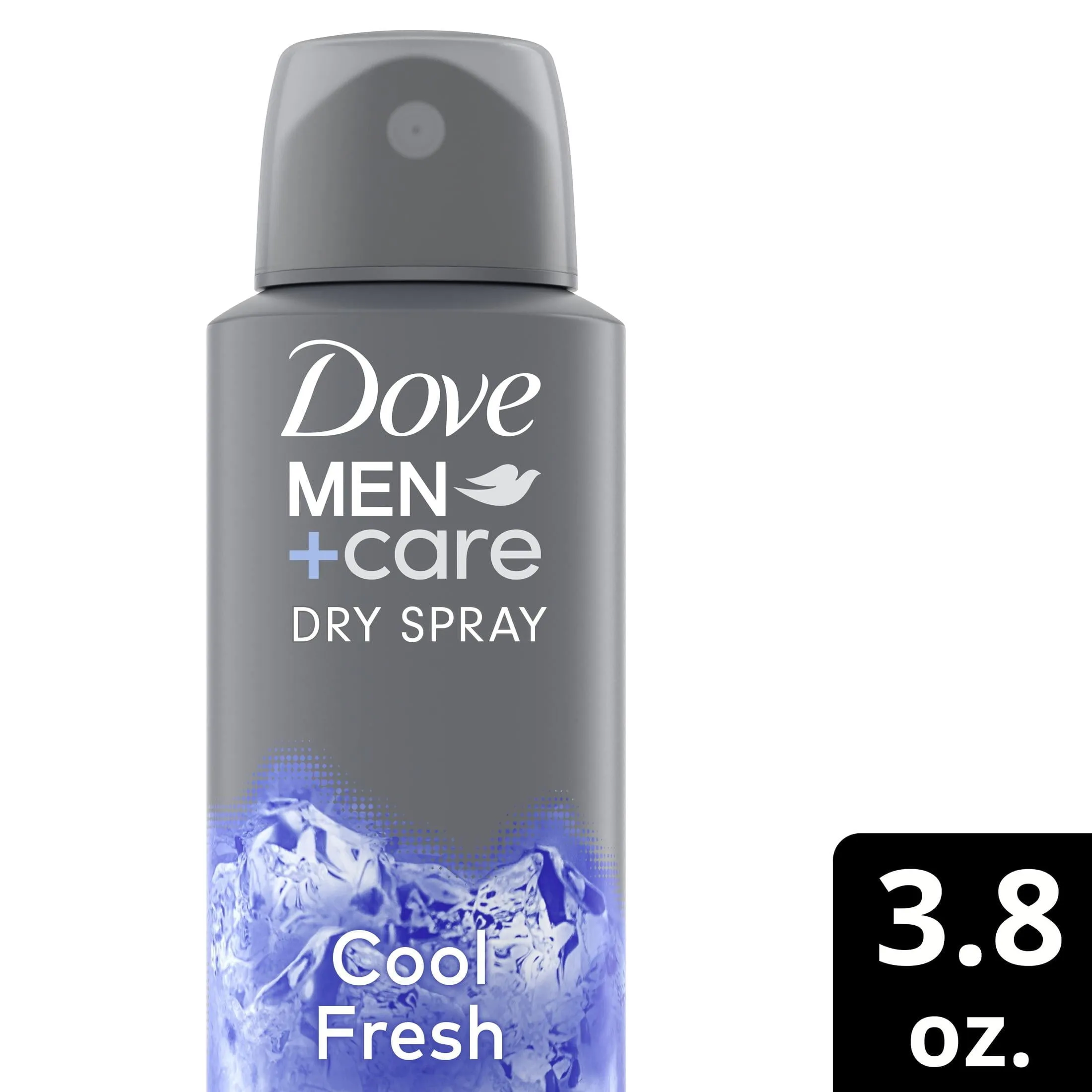 Dove Men Care Long Lasting Antiperspirant Deodorant Dry Spray, Cool Fresh, 3.8 oz