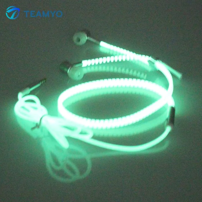 Glow-in-the-Dark Earbuds: Luminous Glowing Earphones with High-Quality Sound