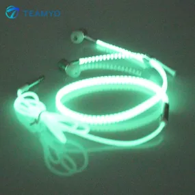 Glow-in-the-Dark Earbuds: Luminous Glowing Earphones with High-Quality Sound
