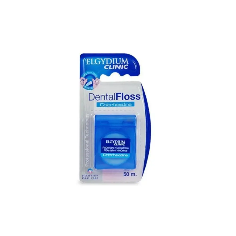 Elgydium Clinic Chlorhexidine Dental Floss 50s