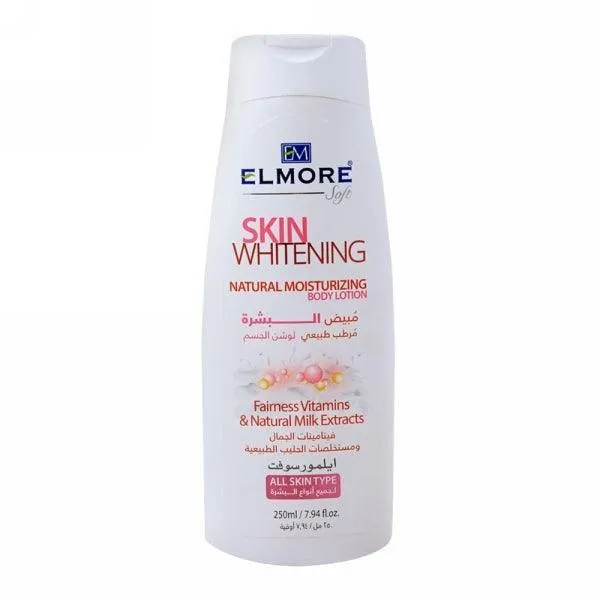 ELMORE SKIN WHITENNG NATURAL MOSITURIZING LOTION 250ML