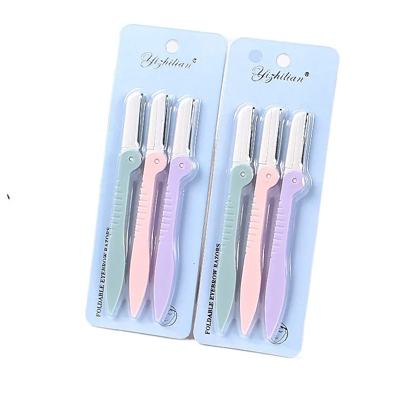 Eyebrow Shaping Face Razor - Pastel