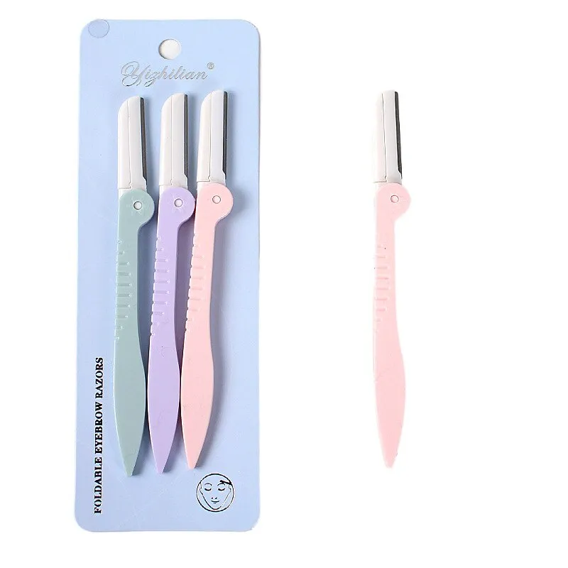 Eyebrow Shaping Face Razor - Pastel