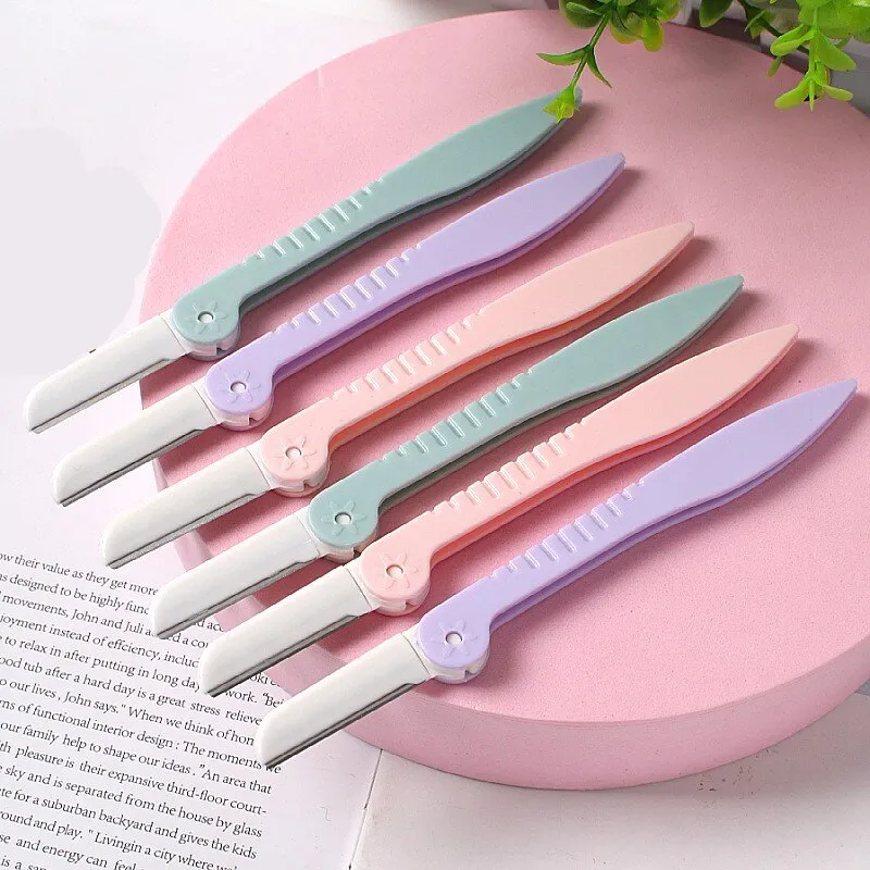 Eyebrow Shaping Face Razor - Pastel
