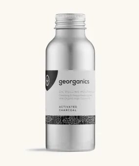 Georganics Oil Pulling Mouthwash - Charcoal 100ml