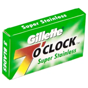 Gillette 7 O'Clock DE Super Stainless Blades
