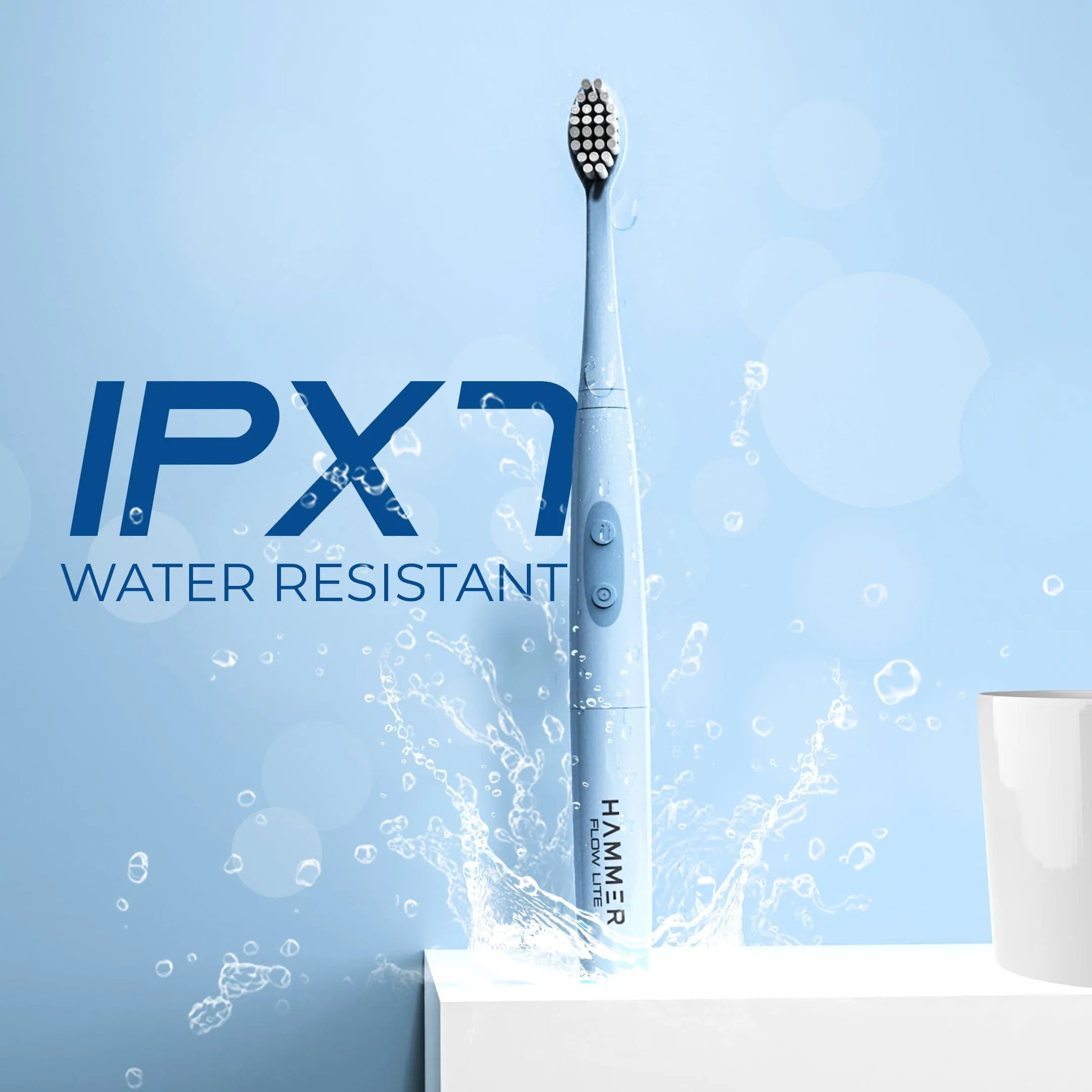 Hammer Flow Lite Electric Toothbrush with 120 Days Battery Backup