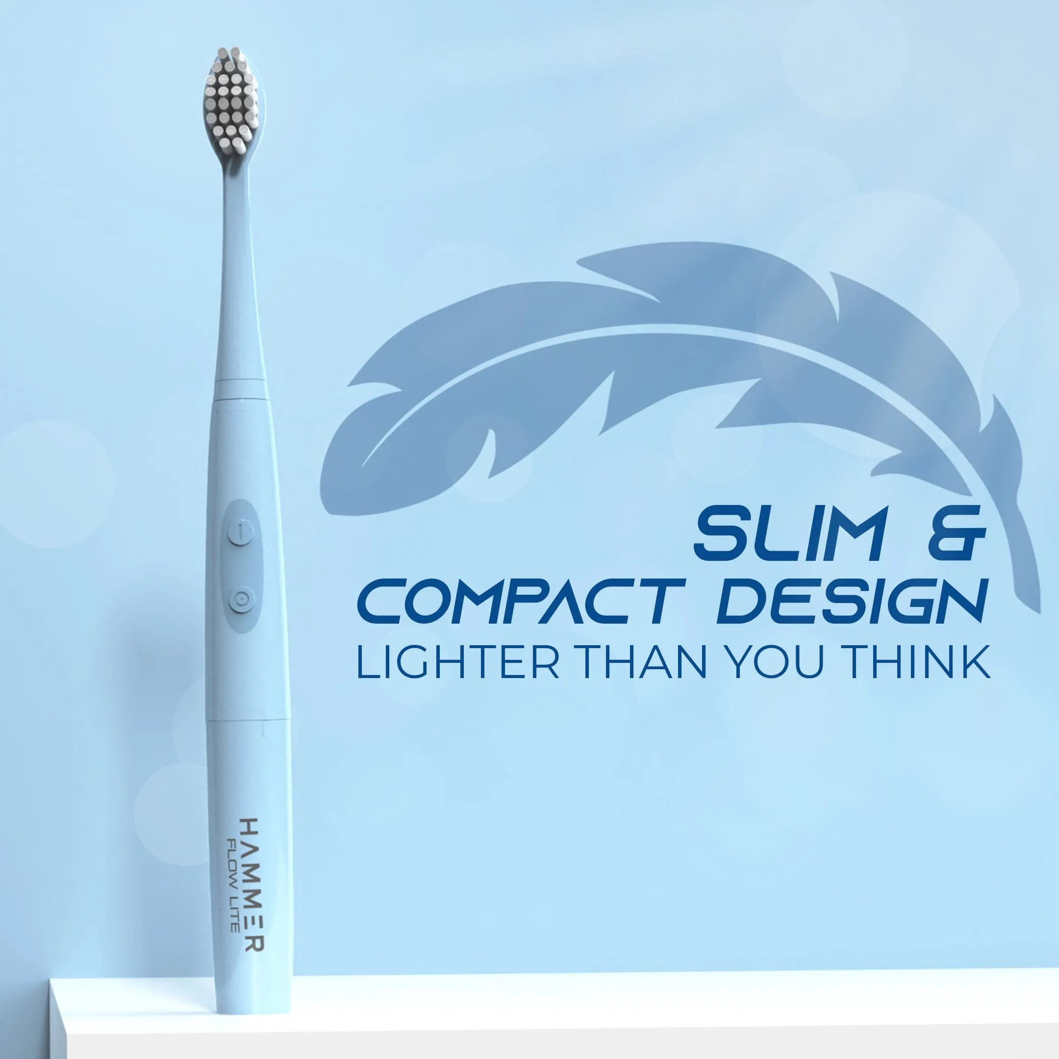 Hammer Flow Lite Electric Toothbrush with 120 Days Battery Backup