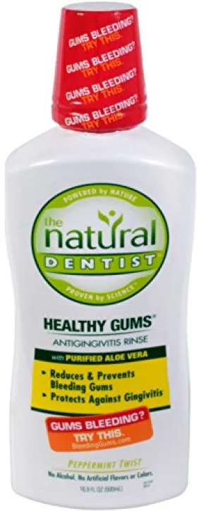 Healthy Gums Antigingivitis Rinse Peppermint Twist