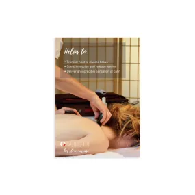 Hot Stone Massage Image [Digital Download] - Enhance Your Marketing with Captivating Visuals and Informative Text!