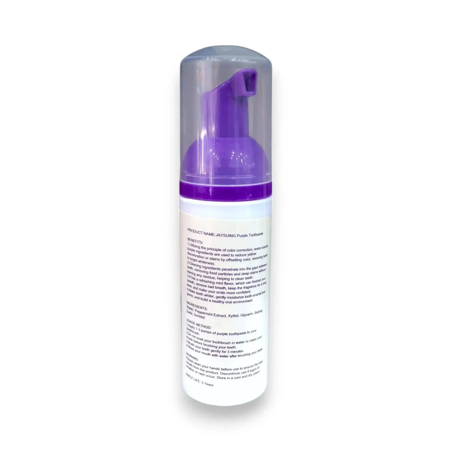 Jaysuing Purple Toothpaste 60g