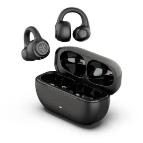 JLab Flex Open-Ear True Wireless Bluetooth Earbuds - Sleek Black