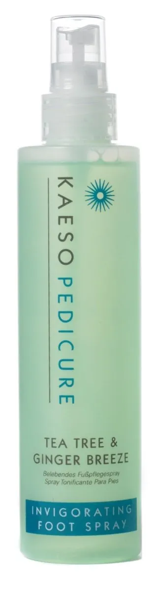 Kaeso Pedicure Tea Tree & Ginger Breeze Invigorating Foot Spray 195ml