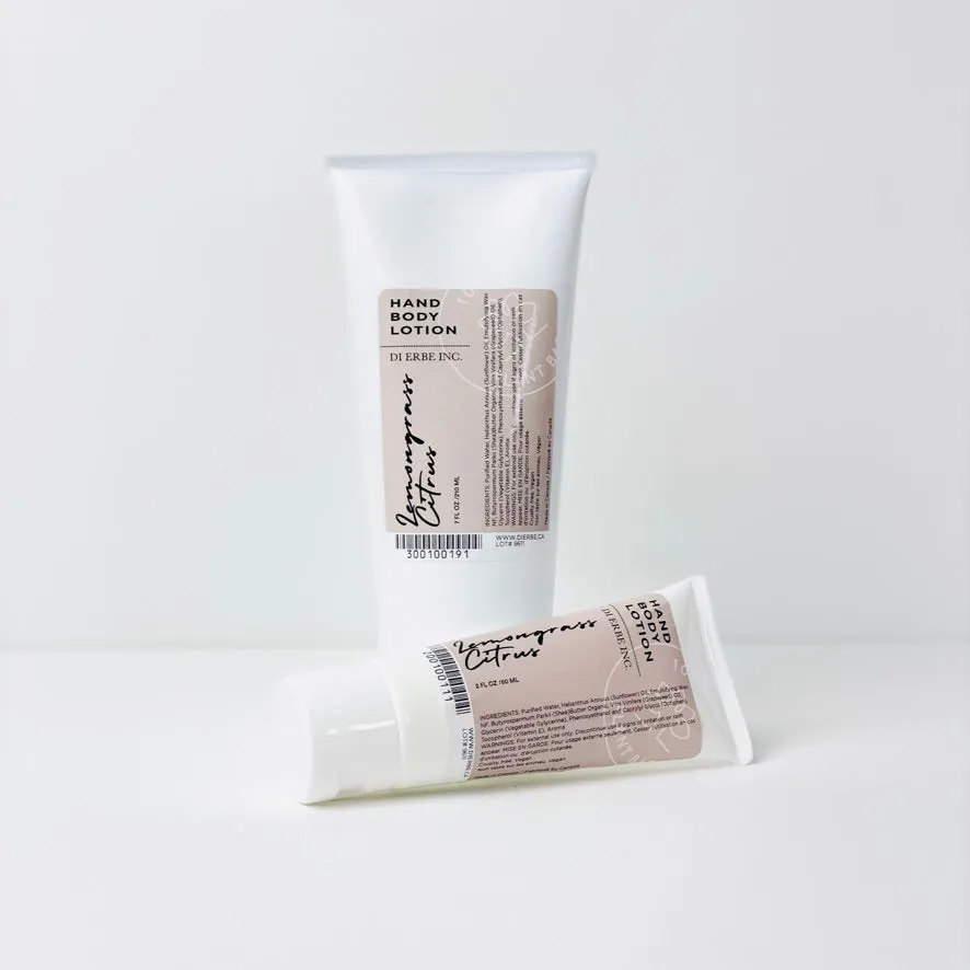 Lemongrass Citrus Hand & Body Lotion