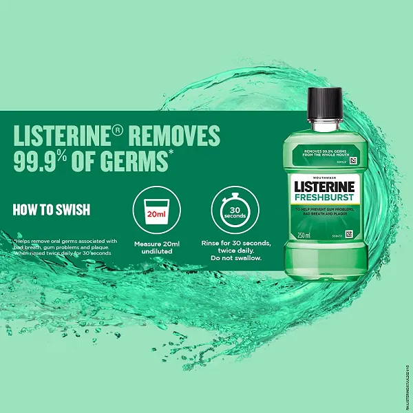 Listerine - Fresh Burst Daily Mouthwash