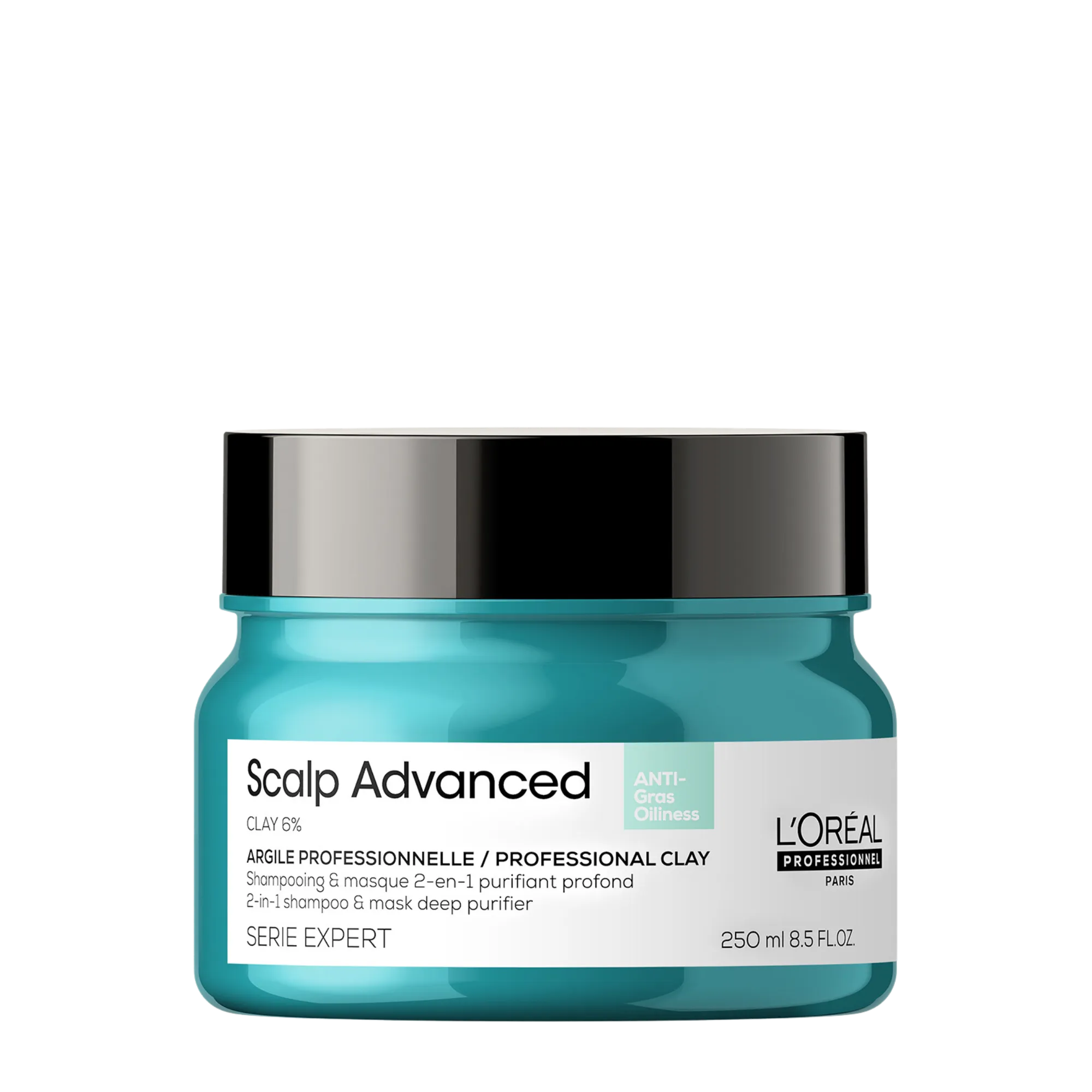 L'Oreal Professional Serie Expert Scalp Advanced Anti-Oiliness 2-in-1 Deep Purifier Clay 250ml