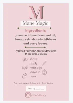 Mane Magic Hair Oil