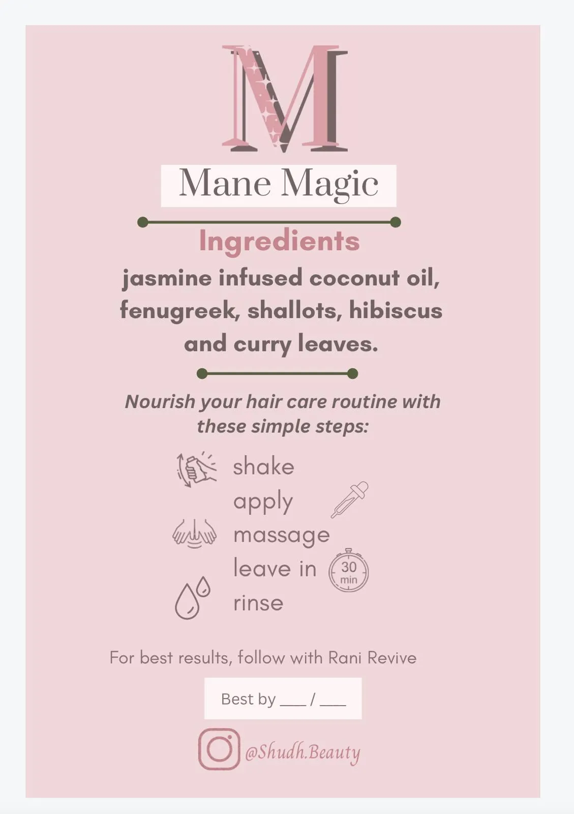 Mane Magic Hair Oil