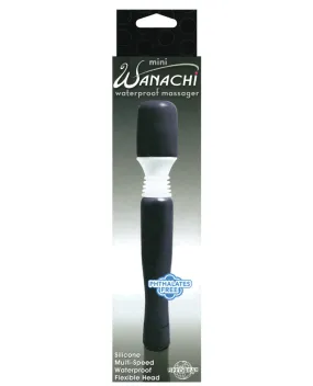 Compact and Waterproof Mini Wanachi Massager in Sleek Black