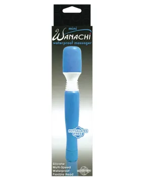 Blue Mini Wanachi Waterproof Massager - Enhanced and Compact