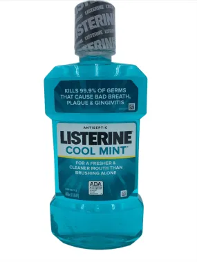 Mouthwash. Full Size. Assorted brands and flavors.