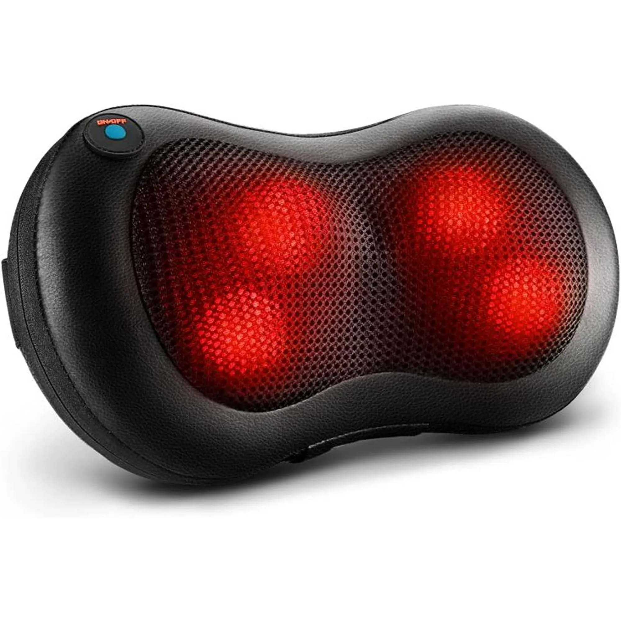 Naipo Back and Neck Shiatsu Massage Pillow Deep Tissue Kneading Massage to Relief Shoulder Muscles