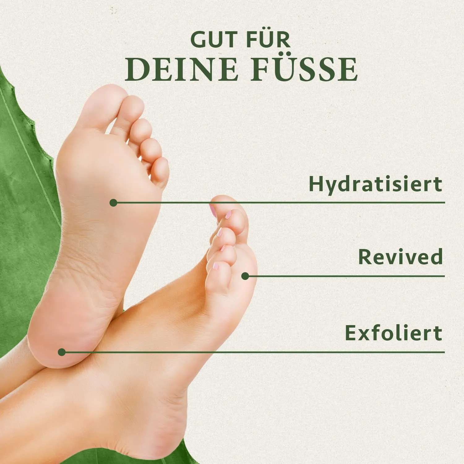 Organic Shea Foot Cream - Ultra-Nourishing Formula for Dry Feet, 100 ml