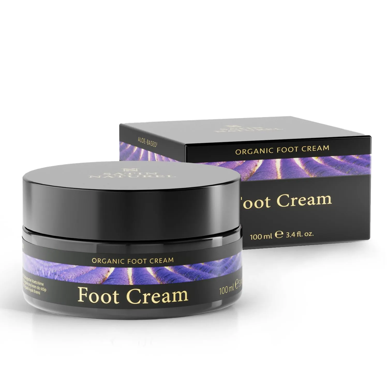 Organic Shea Foot Cream - Ultra-Nourishing Formula for Dry Feet, 100 ml