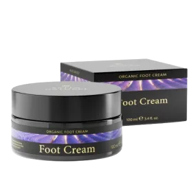 Organic Shea Foot Cream - Ultra-Nourishing Formula for Dry Feet, 100 ml
