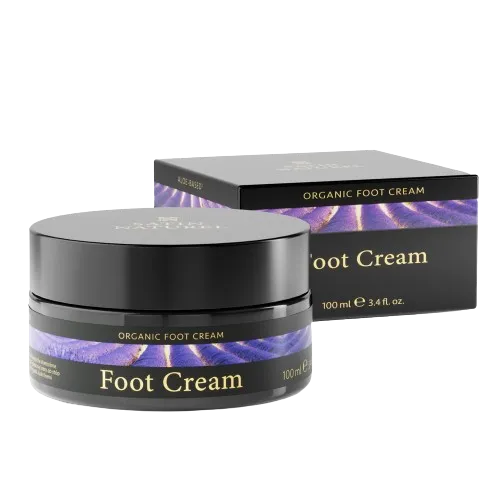 Organic Shea Foot Cream - Ultra-Nourishing Formula for Dry Feet, 100 ml