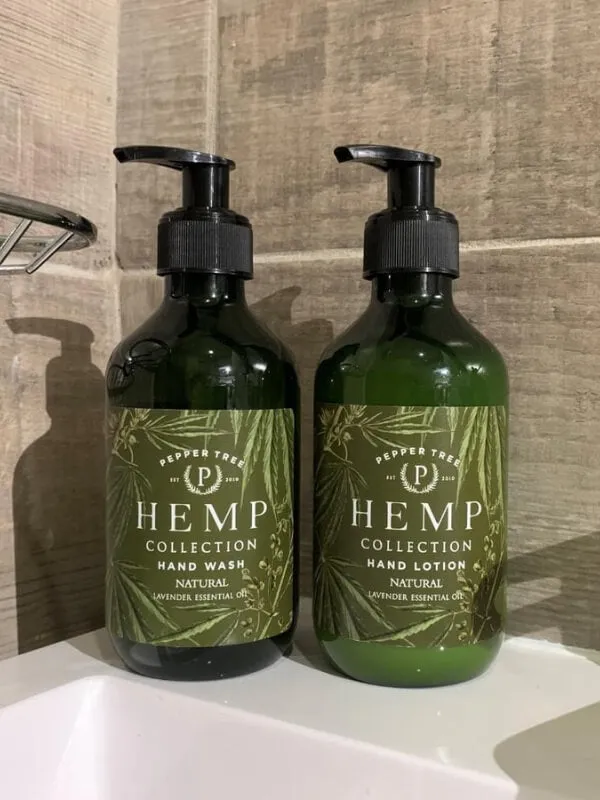 Pepper Tree Hemp Hand Wash & Hand Lotion Gift Set of 2 - 300ml