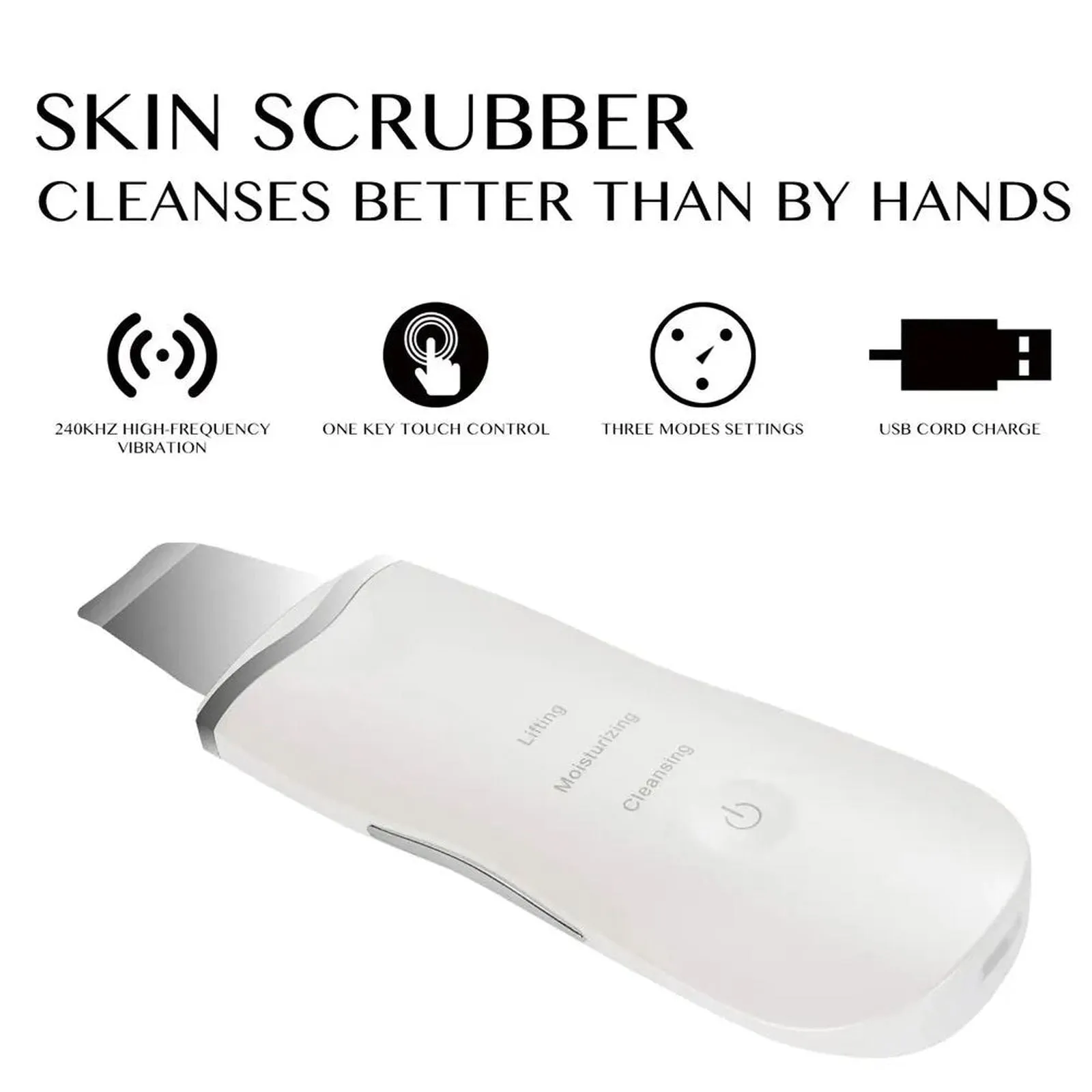 PureGlow Facial Scrubber
