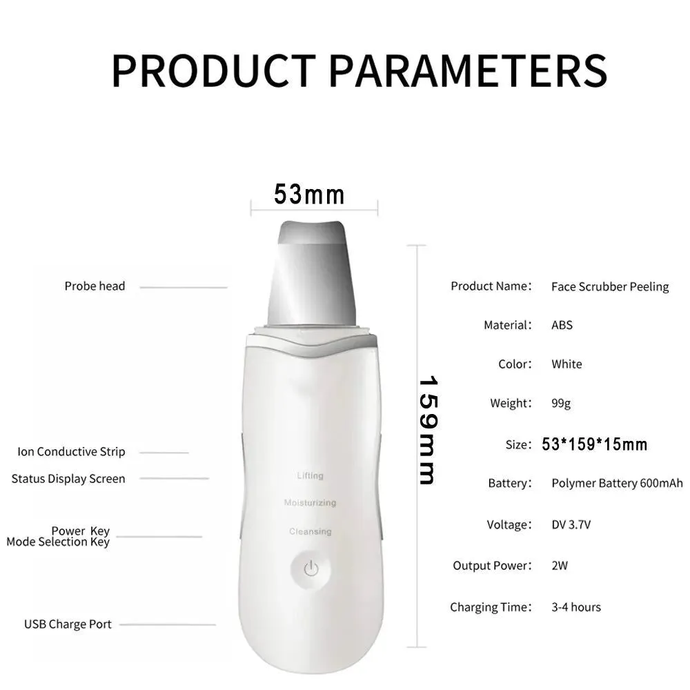 PureGlow Facial Scrubber