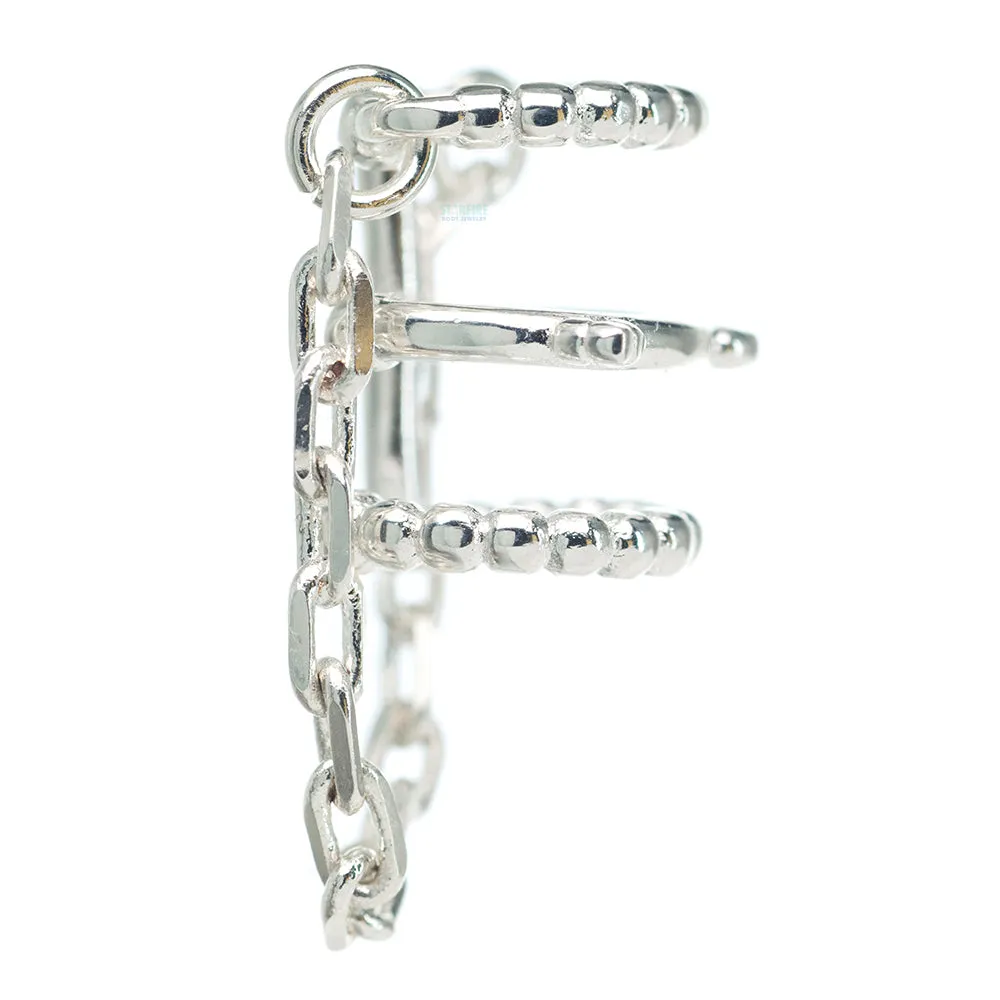 "Chained Love" EAR CUFF (non piercing)