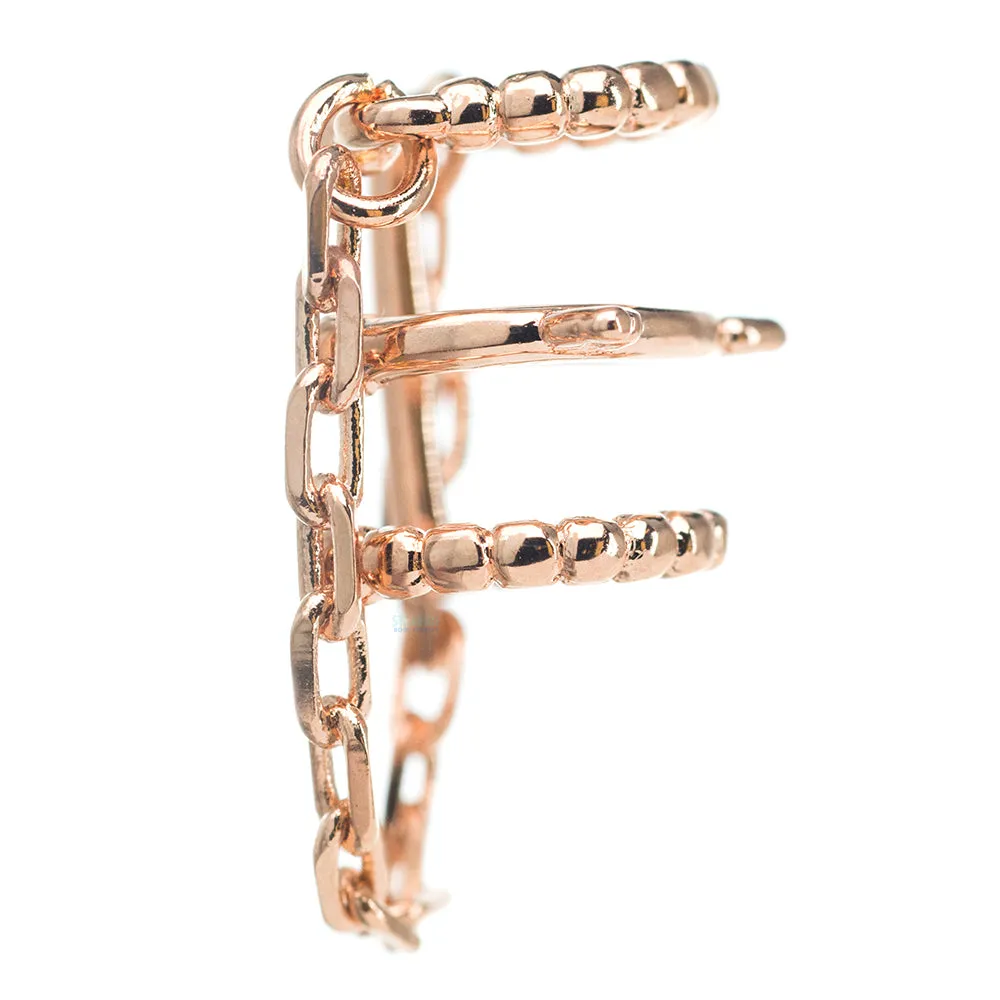 "Chained Love" EAR CUFF (non piercing)